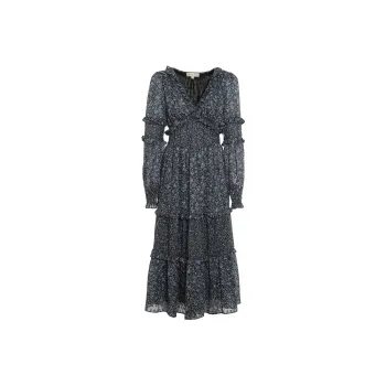 MICHAEL KORS Long-Sleeved Dresses Women's Blue