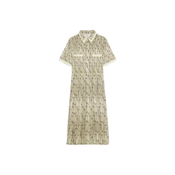 CELINE Slip Dresses Women's Ivory White