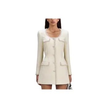 Self portrait Chinese New Year Long Sleeved Dress Women's