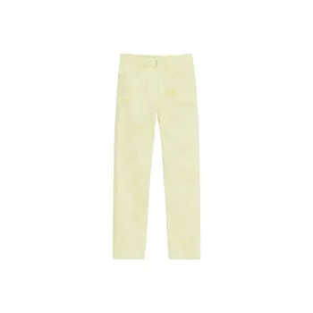 Givenchy Distressed Denim Jeans Acid Yellow