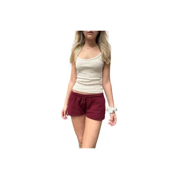Brandy Melville Casual Shorts Women's Burgundy