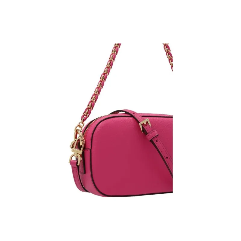 MICHAEL KORS Jet Set Canvas With Leather Handbag, Shoulder Bag, Crossbody Bag Women's Pink-3