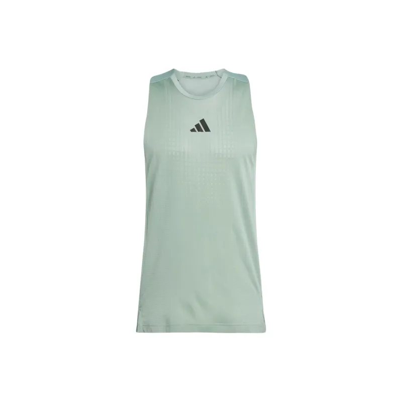Adidas Airchill Tank Top Men's Silver Green-0