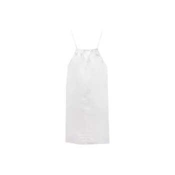 ZARA Slip Dresses Women's White