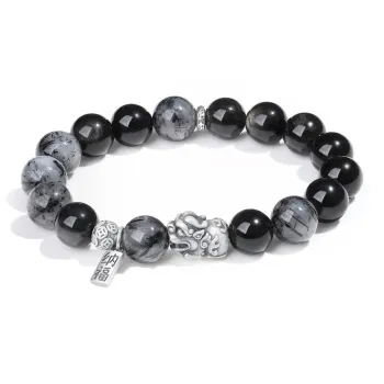 ZKY Obsidian Jade Bracelets Unisex