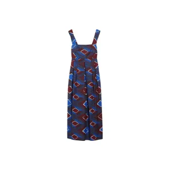 WEEKEND MaxMara Pleated Midi Poplin Dress