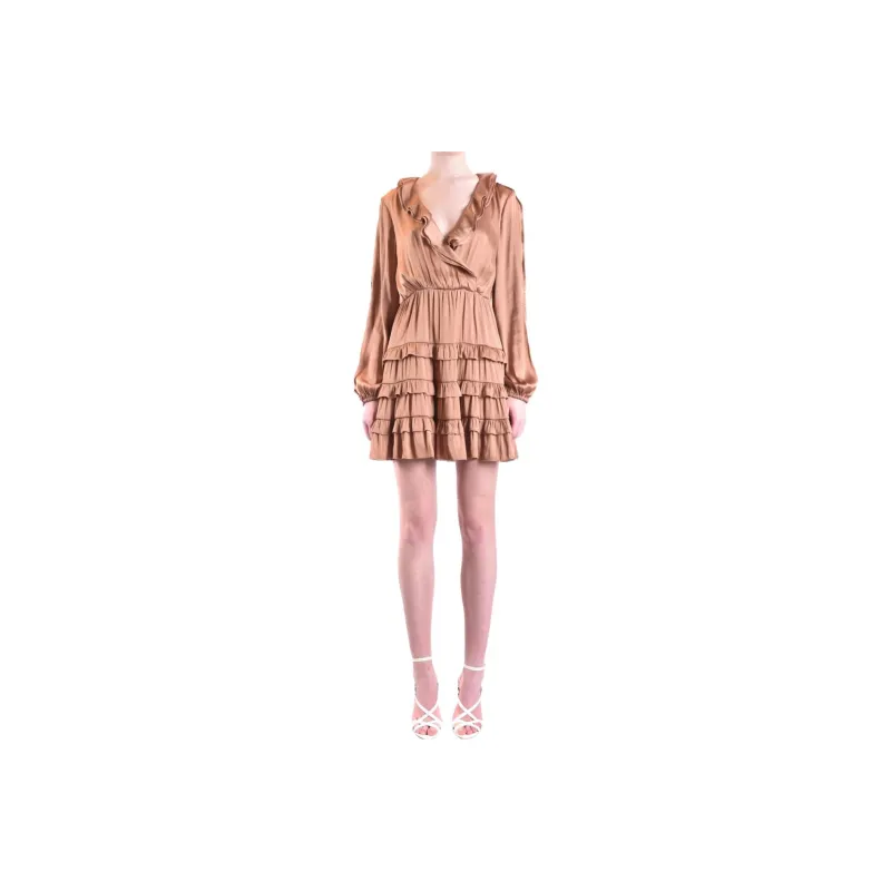 PINKO Long-Sleeved Dresses Women's Orange-0
