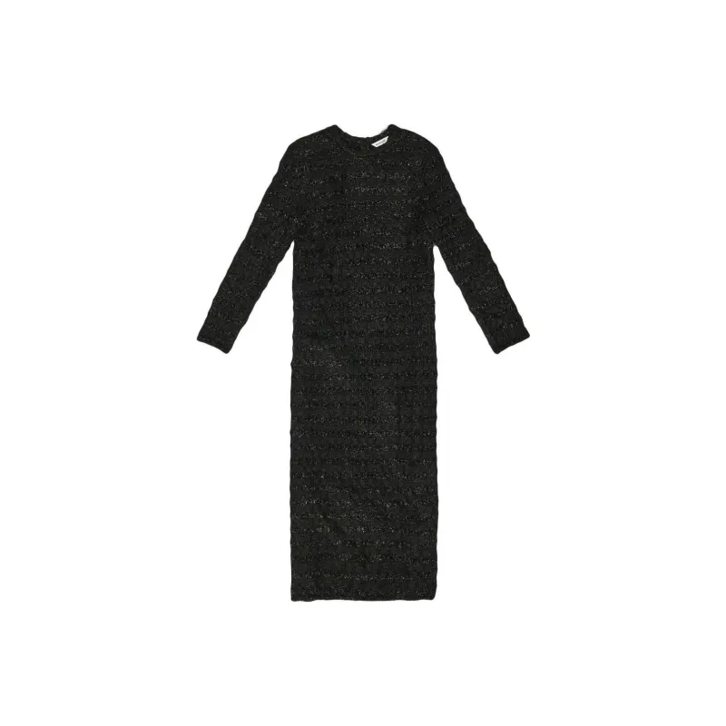 Balenciaga Tweed Button back Dress-0