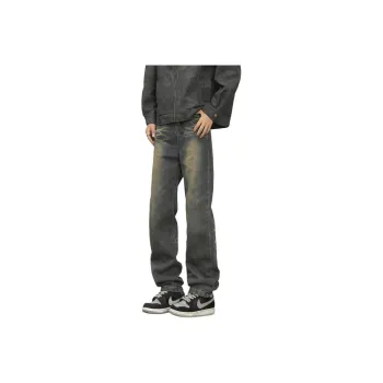 Lulifama Jeans Unisex Vintage Blue