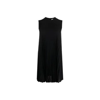 Ferragamo Sleeveless Dresses Women's Black