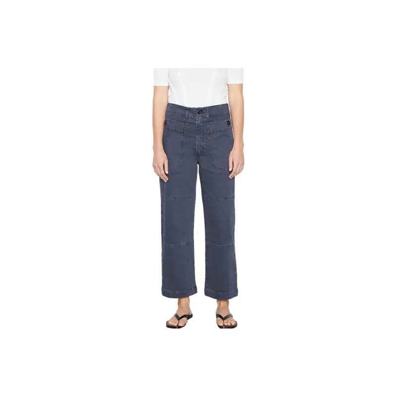 FRAME Cargo Pants Women's Blue-0