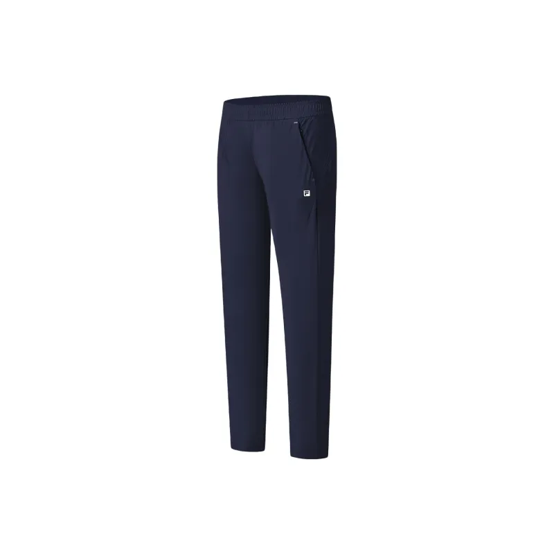 FILA Knitted Sweatpants Women's RD Royal Blue-0