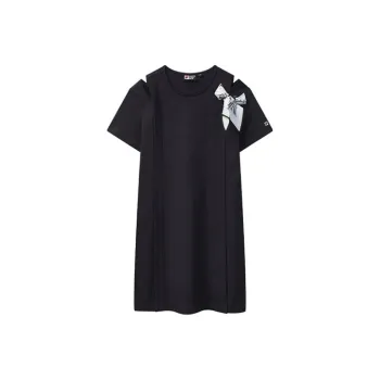 FILA Short Sleeved Dress Women's Navy Blue