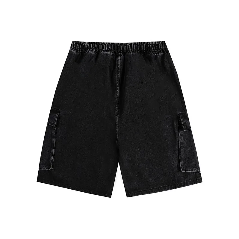 BENGEN Denim Shorts Unisex-5