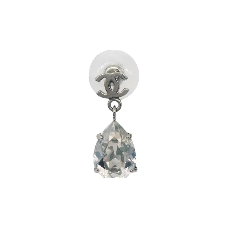 CHANEL 2012 Cc Teardrop Earrings-2