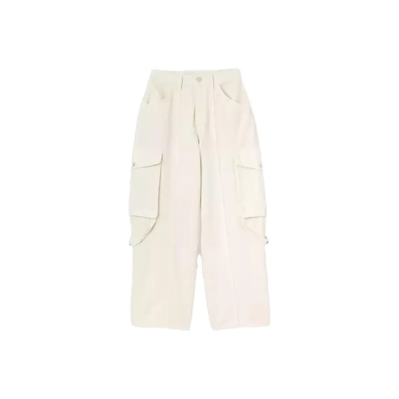 Sandro High-rise Cargo Jeans-0