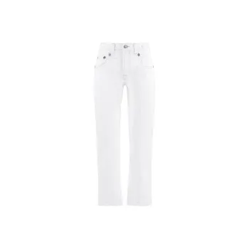 R13 Distressed edge Straight leg Jeans