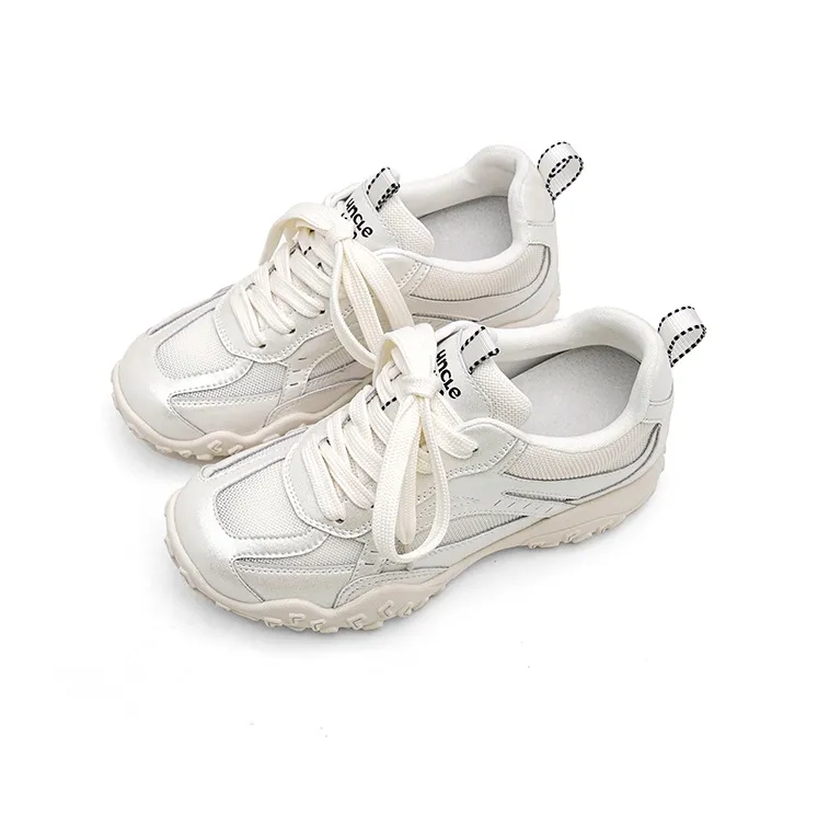 UNCLEWEN Slip Resistant, Breathable, Height Increasing Low Top Chunky Sneakers Women's-12