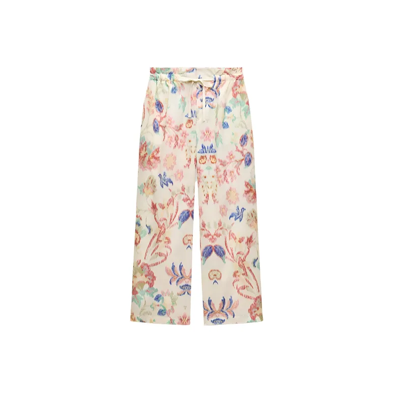 ZARA ZW Series Casual Pants Women's Multicolor-0