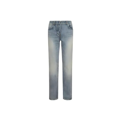 Givenchy Vintage Effect Straight Jeans