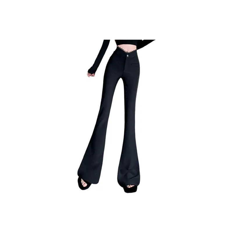 Wbwq Casual Pants Women's Black-0