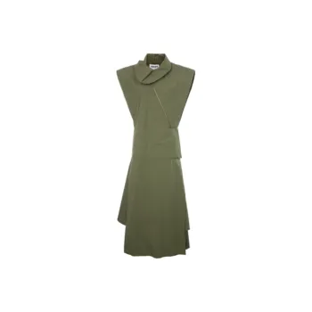 KENZO SS21 Sleeveless Dress Women's Green