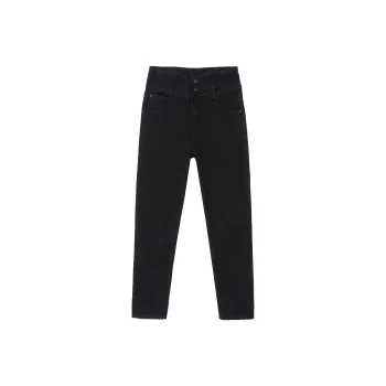 FAWENXIANGZI Jeans Women's Black