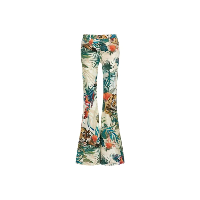 Roberto Cavalli SS24 Jeans Women's Multicolor-0