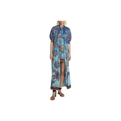 F.R.S For Restless Sleepers SS24 Short-Sleeved Dresses Women's Blue