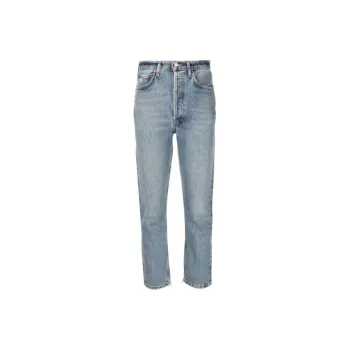 AGOLDE Riley High-waisted Cropped Jeans