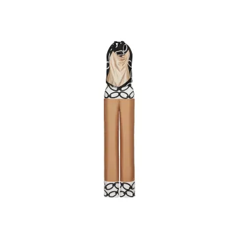 Valentino Surfaces Spring 2023 Women's Jumpsuit Women's Brown