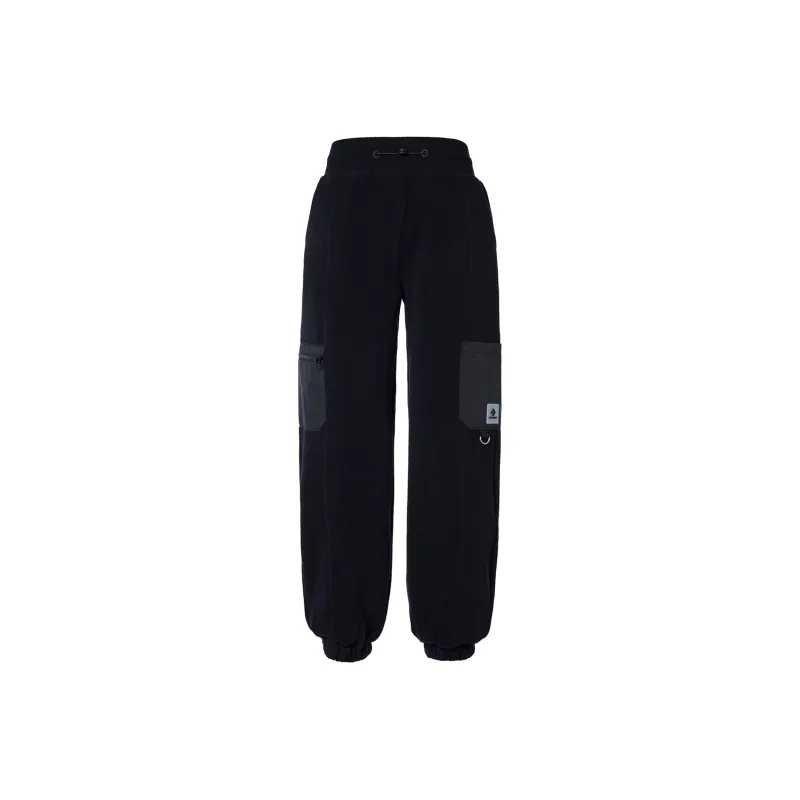 Converse Knitted Sports Pants Women's Black-0