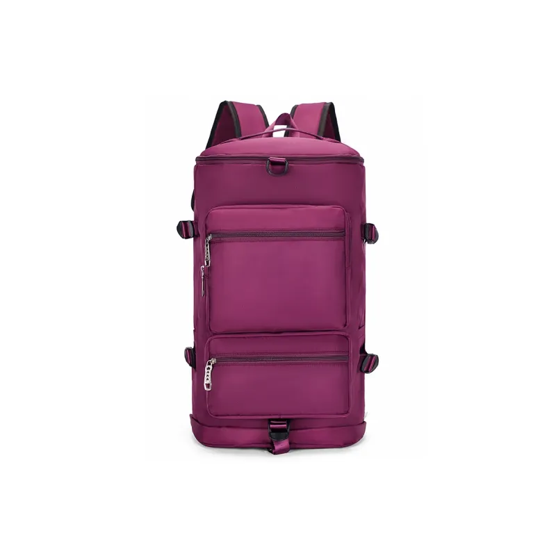 H YXIANG Nylon Travel Bag Unisex Multicolor-10