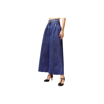CHANEL Jeans Women's Blue