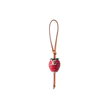 LOUIS VUITTON Leather Bag Accessory Women's Red