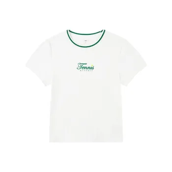 QIAODAN Sports Life Collection SS25 T Shirt Women's Jordan White
