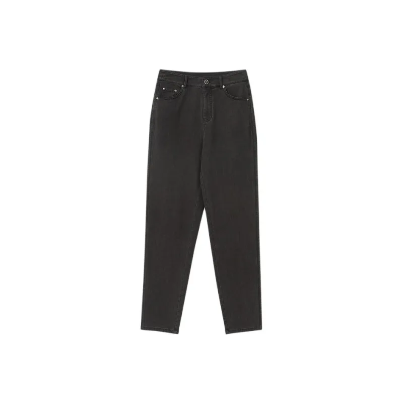 Yiner Jeans Women's Matte Gunmetal-0