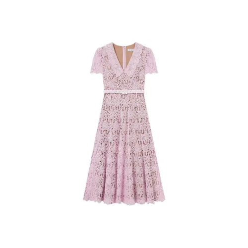 Self portrait Guipure Midi Dress