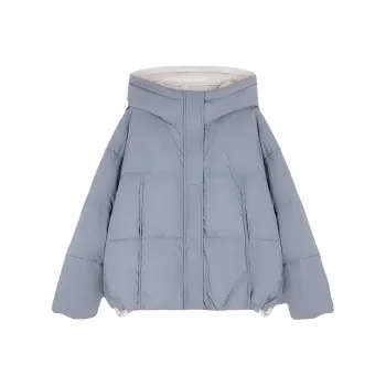 IHIMI Puffer Jacket Women's Gray Blue