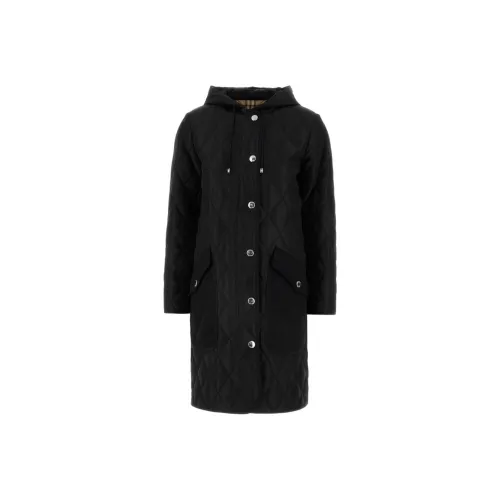 Burberry Quilted Hooded Jacket