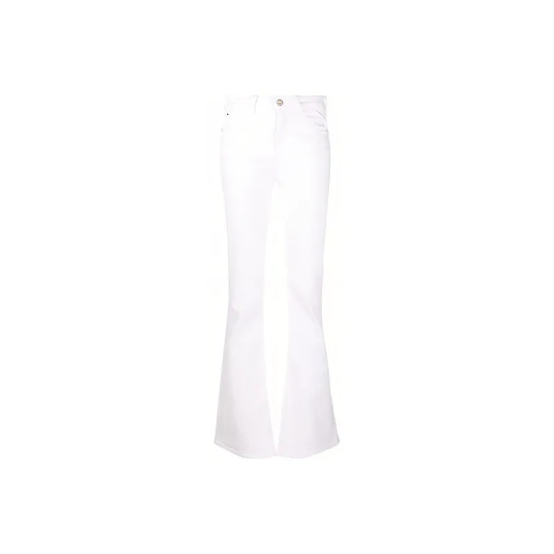 EMPORIO ARMANI Logo Plaque Flared Jeans-0