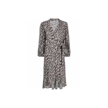 GANNI Long-Sleeved Dresses Women's Brown