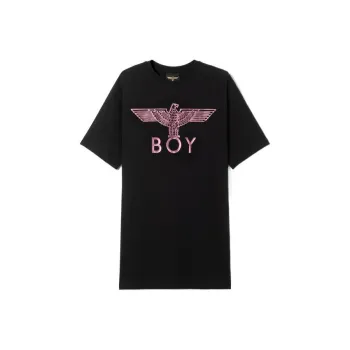 Boy London Short Sleeved Dress Women's Black