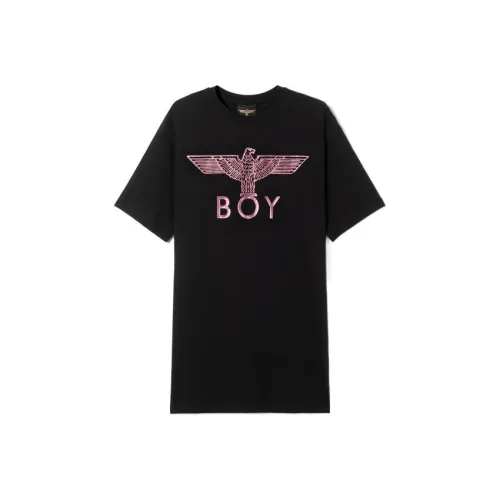 Boy London Short Sleeved Dress Women's Black