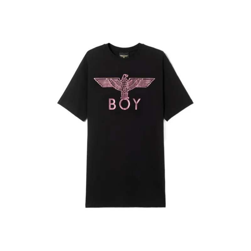 Boy London Short Sleeved Dress Women's Black-0