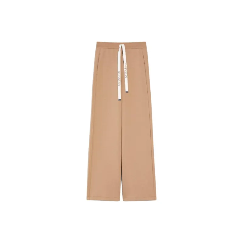 MaxMara Bali Drawstring Wide Leg Trousers-0