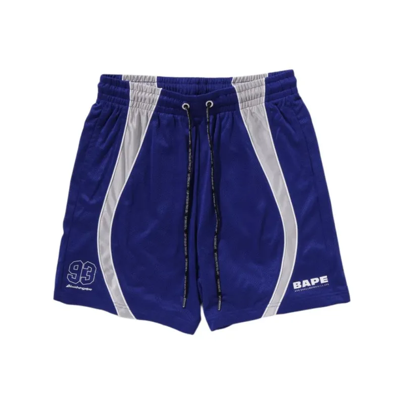 Bape Solid Camo Jacquard Multilogo Relaxed Fit Sweatshorts-4
