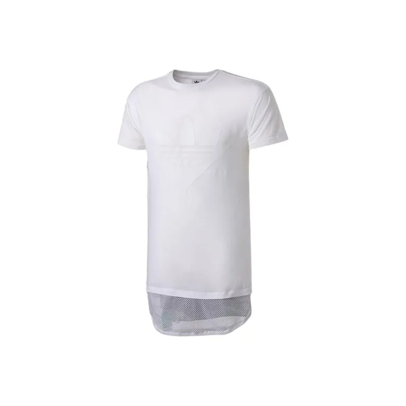 Adidas Originals Short Sleeved Dresses Women's White-0
