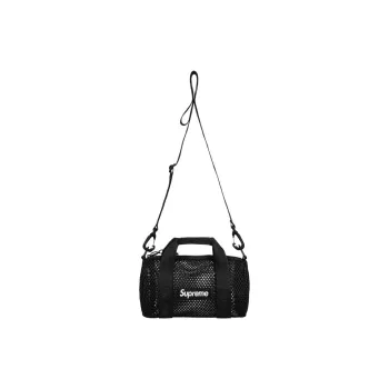 Supreme Polyester One Shoulder Handbag Mini Unisex Black