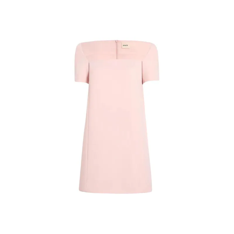 KHAITE Benji Mini Dress-0